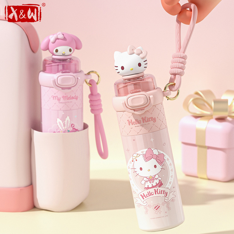 Baby Food Thermos - X&W Sanrio-taza aislada de acero inoxidable