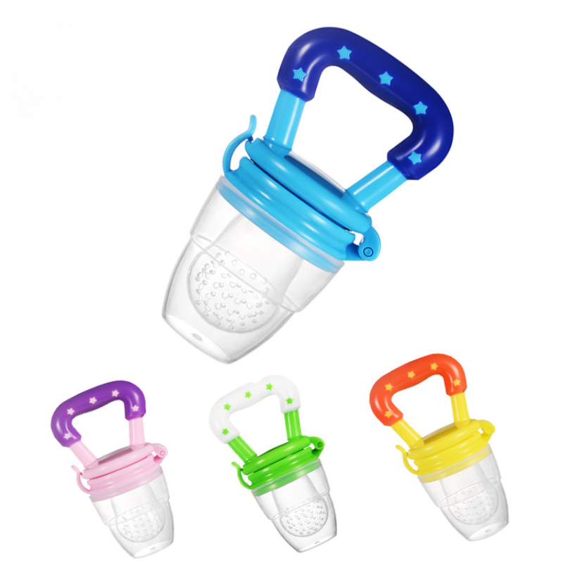 Baby Food Pouches - Alimentador de frutas para bebé, chupete,