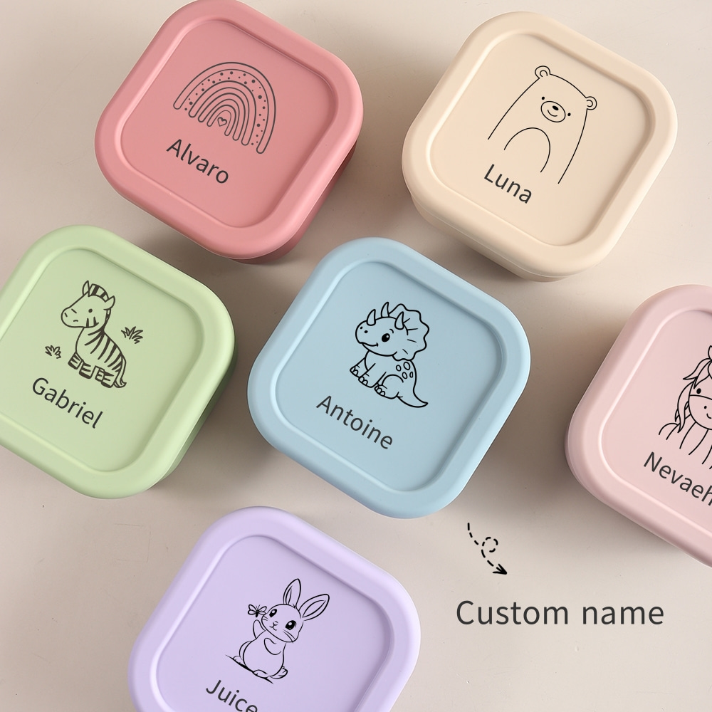 Baby Food Containers Glass - Contenedor de Alimentos para Bebés de