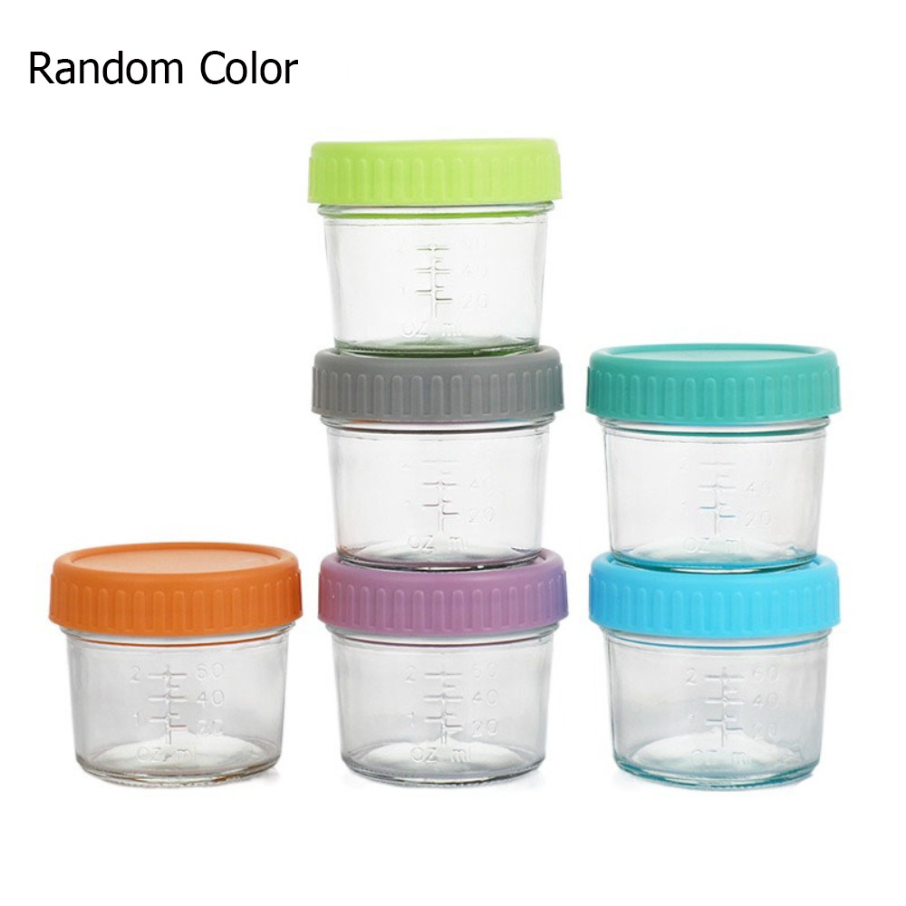 Baby Food Containers Glass - Tarro de vidrio multiusos para comida