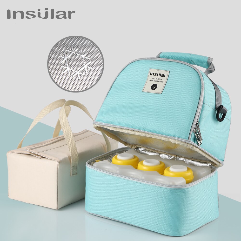 Baby Food Thermos - Mochila para pañales de mamá, bolsas