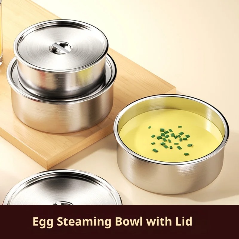 Baby Food Egg - Olla de Acero Inoxidable para Cocinar