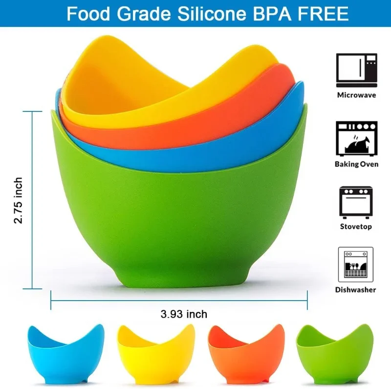 Baby Food Egg - Tazas de silicona para huevos, molde