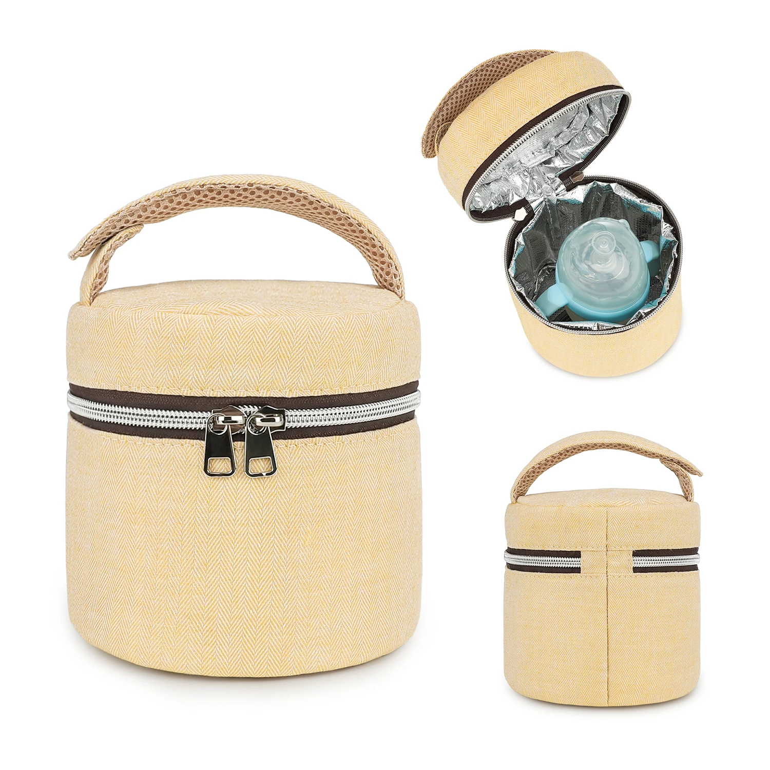Baby Food Nan - Bolsa para biberones impermeable, con temperatura