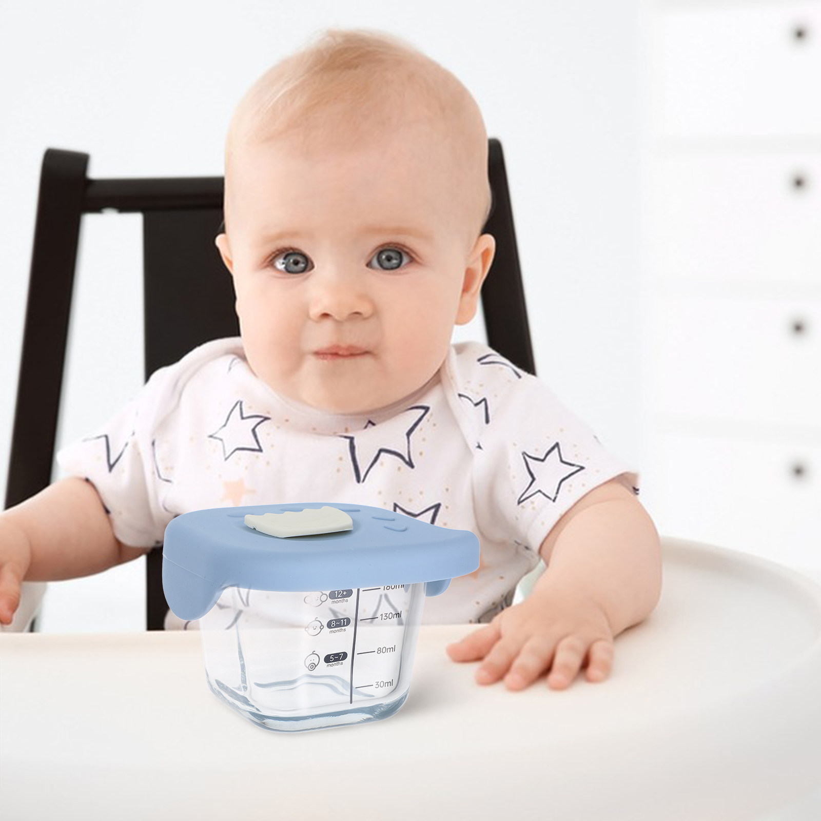 Tazón de Vidrio para Comida de - Baby Food Containers Glass reseña y precio