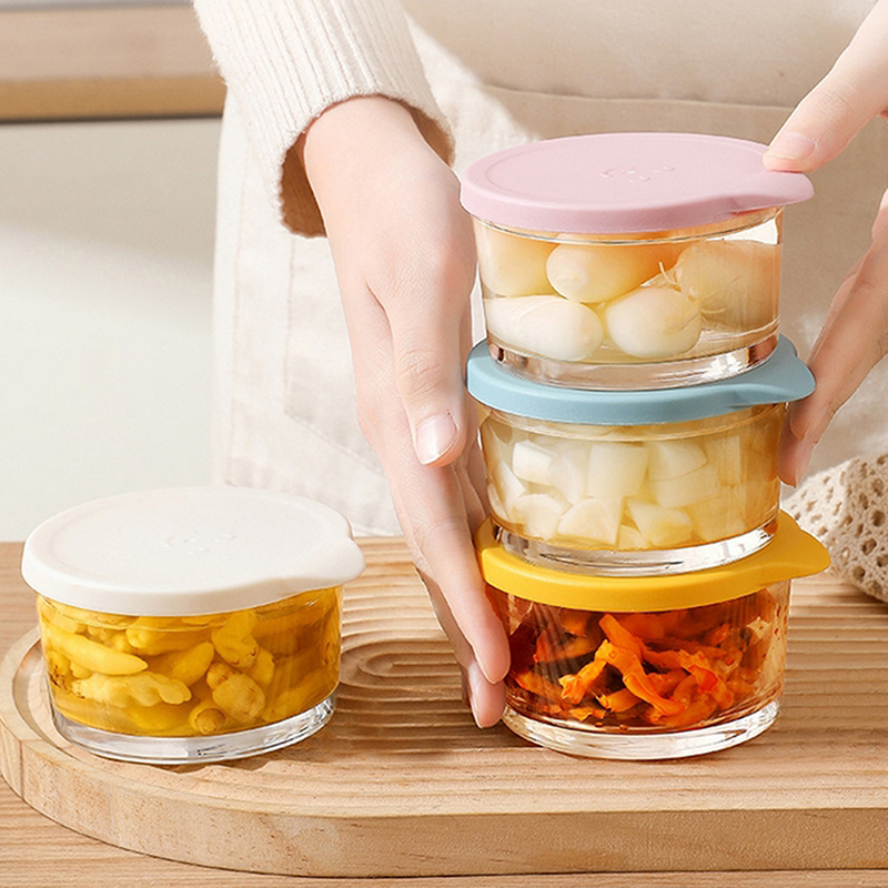 Recipiente Redondo para Almace - Baby Food Containers Glass reseña y precio