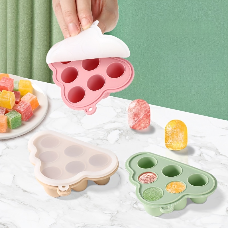 Mini molde para congelador de  - Baby Food Containers Glass reseña y precio