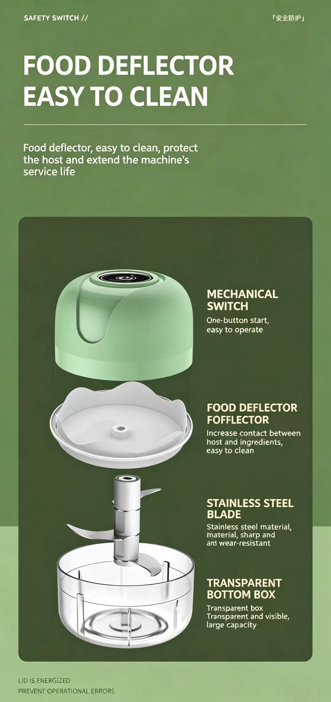 Picadora de Ajo Eléctrica Reca - Baby Food Grinder reseña y precio