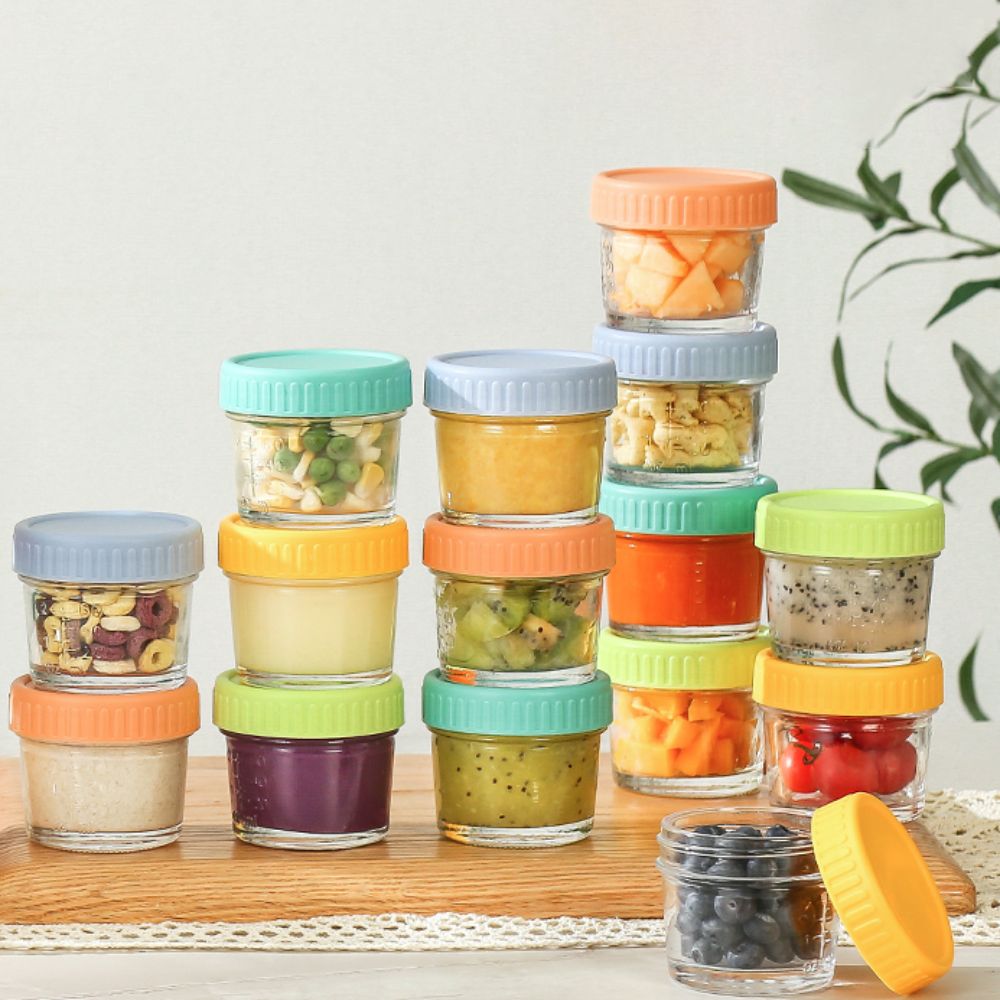 Tarro de cristal para comida d - Baby Food Containers Glass reseña y precio