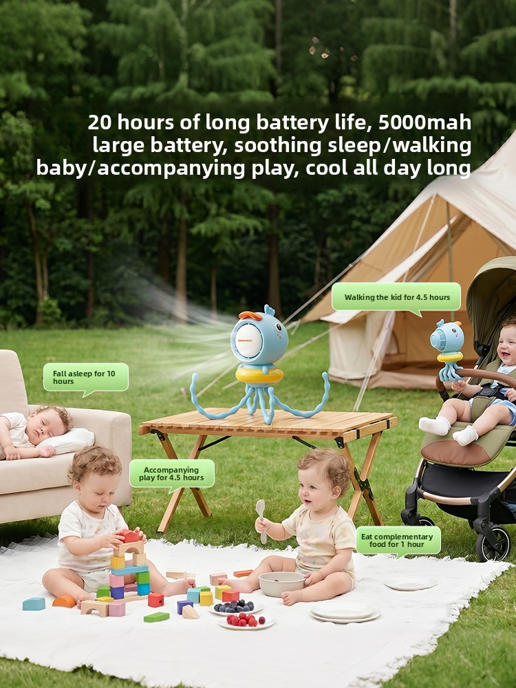 Ventilador de Cochecito sin As - Baby Food Grade reseña y precio