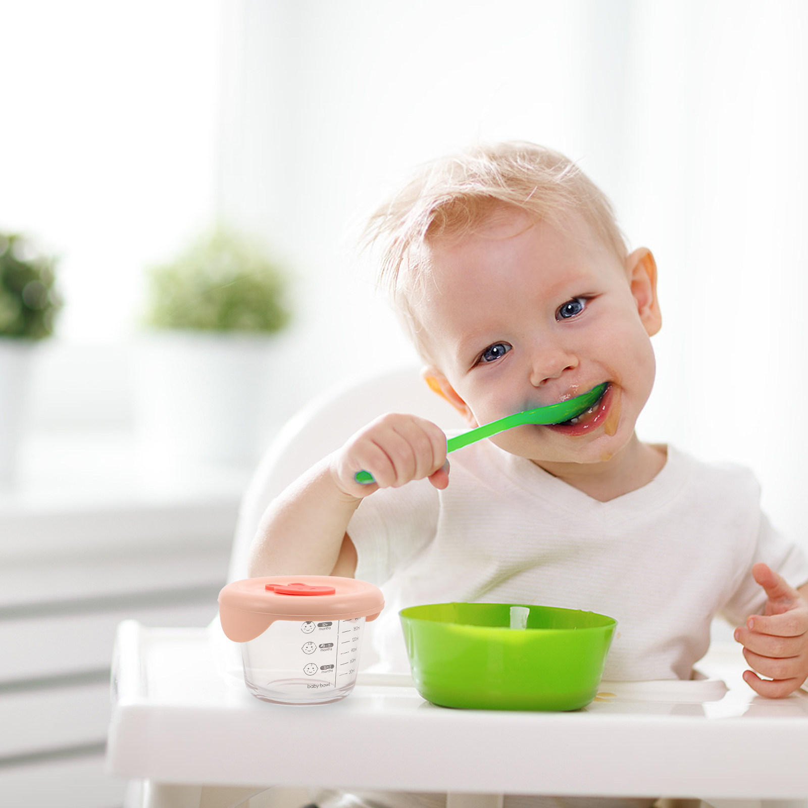 2 Recipientes de Vidrio para A - Baby Food Containers Glass reseña y precio