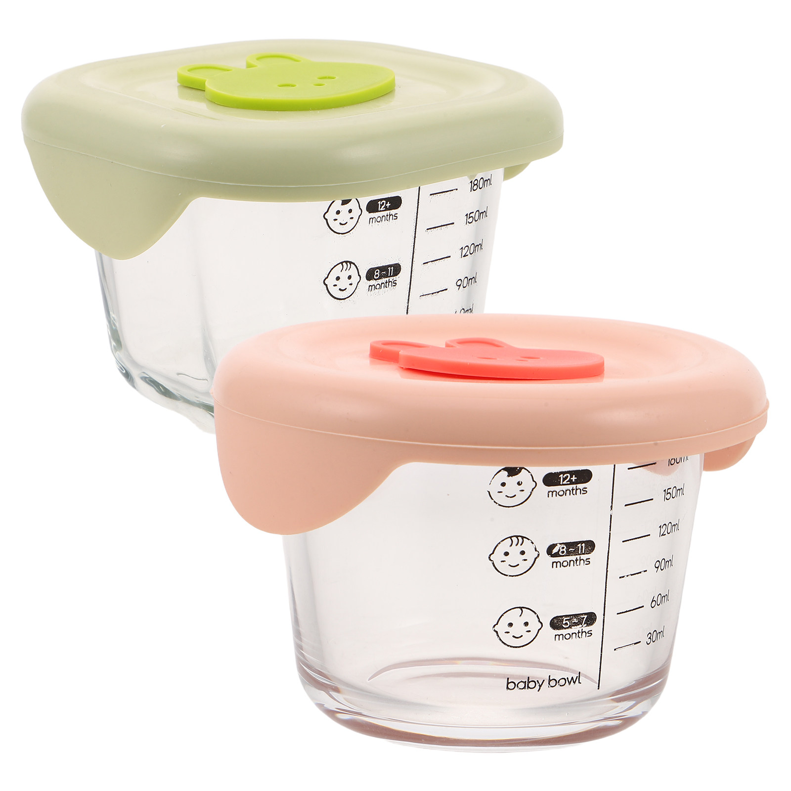 2 Recipientes de Vidrio para A - Baby Food Containers Glass reseña y precio