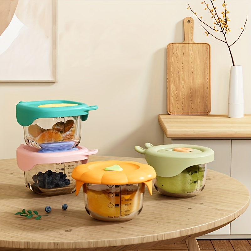 Contenedor de comida para bebé - Baby Food Containers Glass reseña y precio