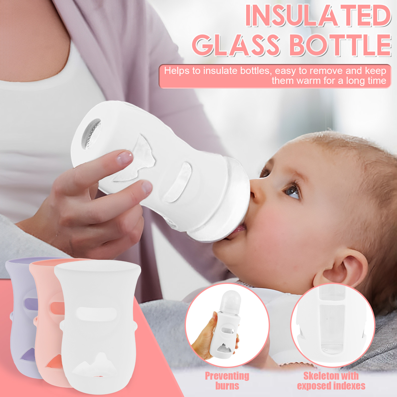 Fundas de silicona Funda de si - Baby Food Containers Glass reseña y precio