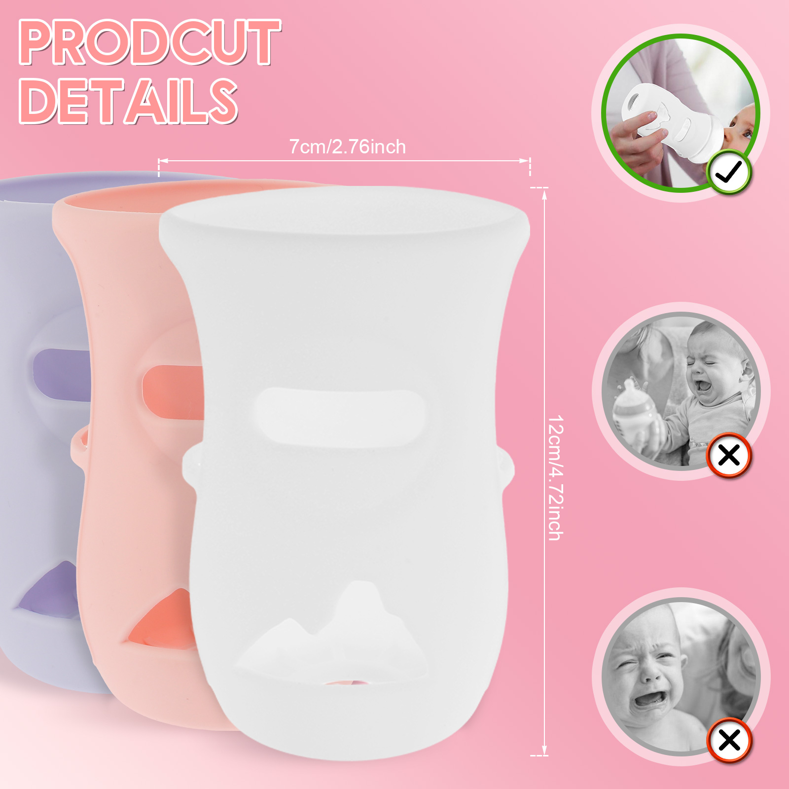 Fundas de silicona Funda de si - Baby Food Containers Glass reseña y precio