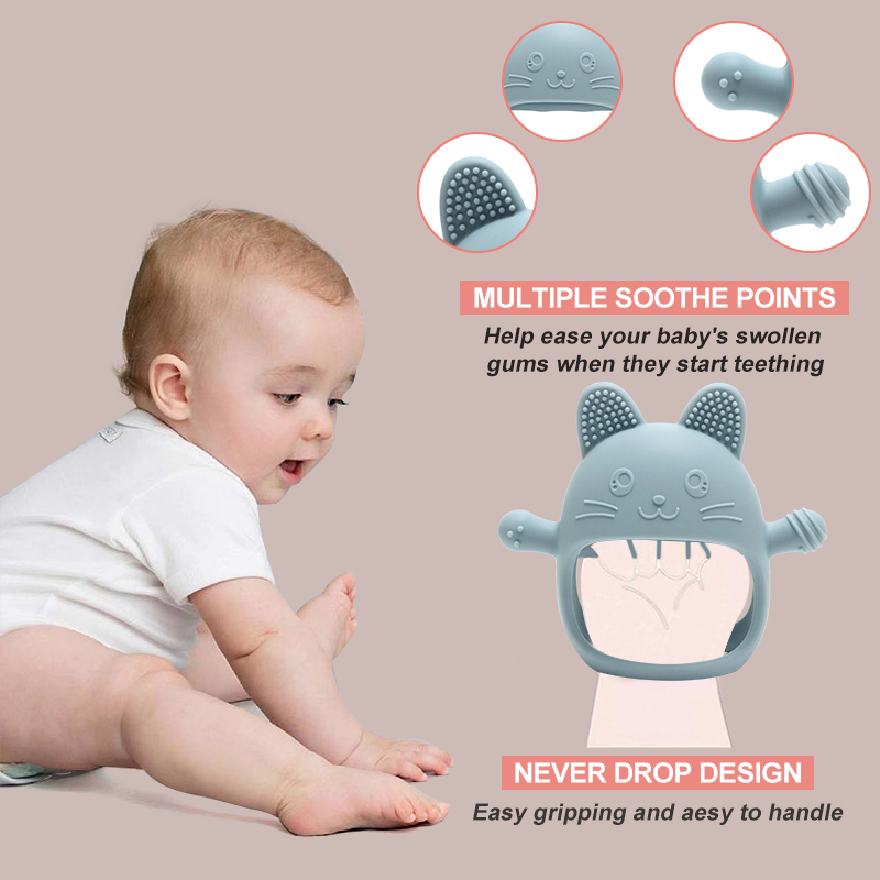 Manoplas para la dentición del - Baby Food Grade reseña y precio