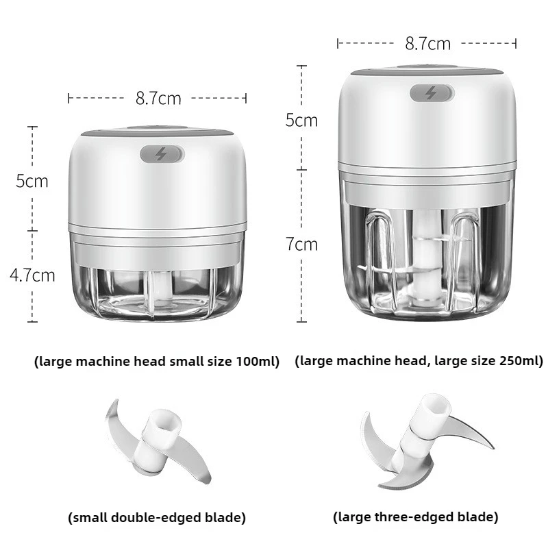 Mini picadora eléctrica de ajo - Baby Food Grinder reseña y precio