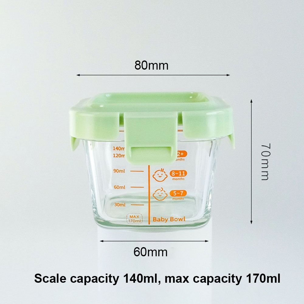 Nueva caja de almacenamiento d - Baby Food Containers Glass reseña y precio