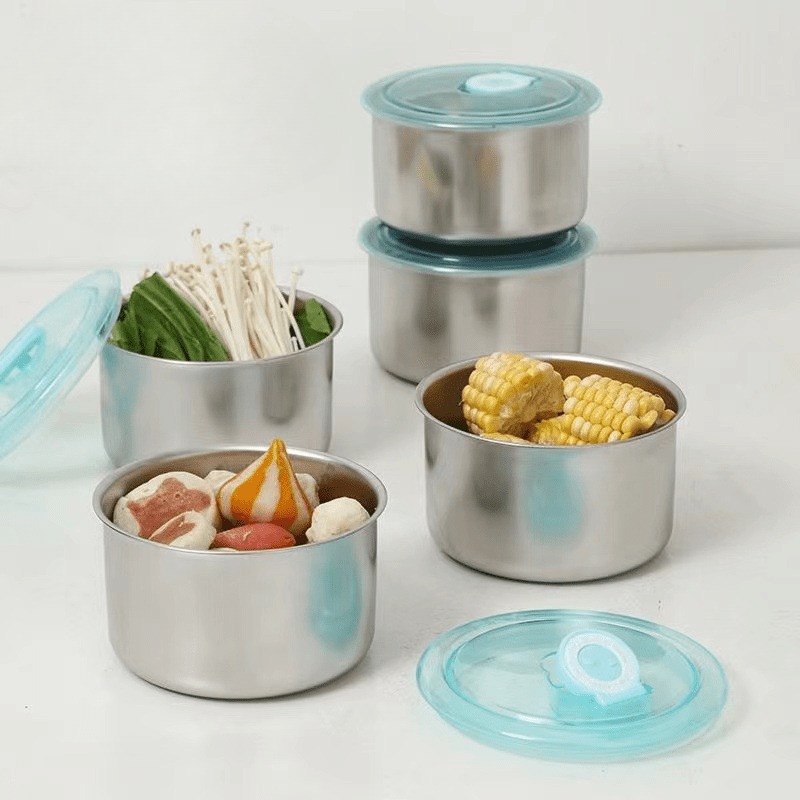 Fiambrera redonda a prueba de  - Baby Food Containers Glass reseña y precio