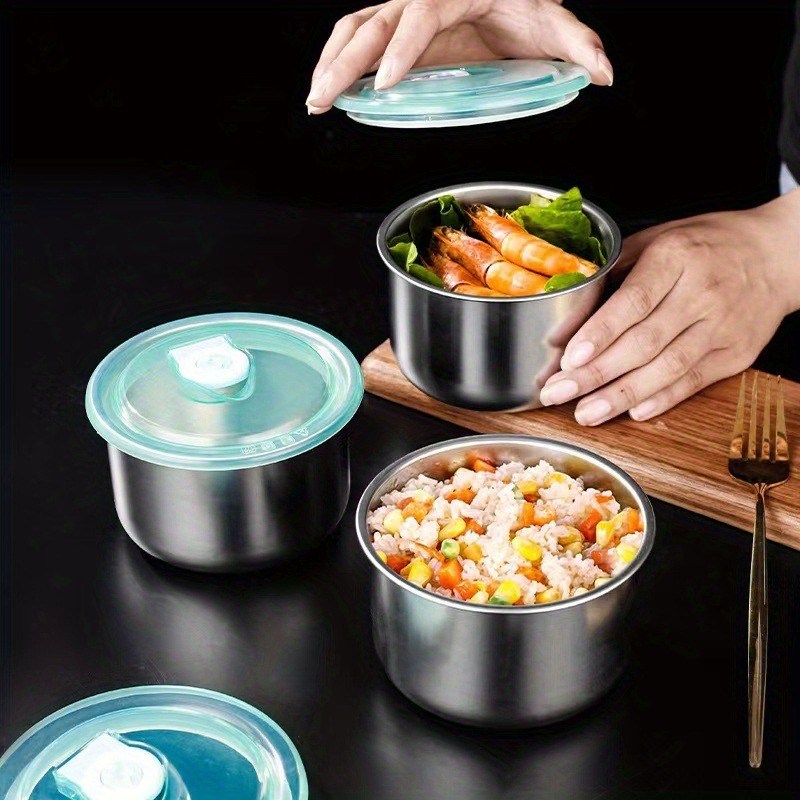 Fiambrera redonda a prueba de  - Baby Food Containers Glass reseña y precio