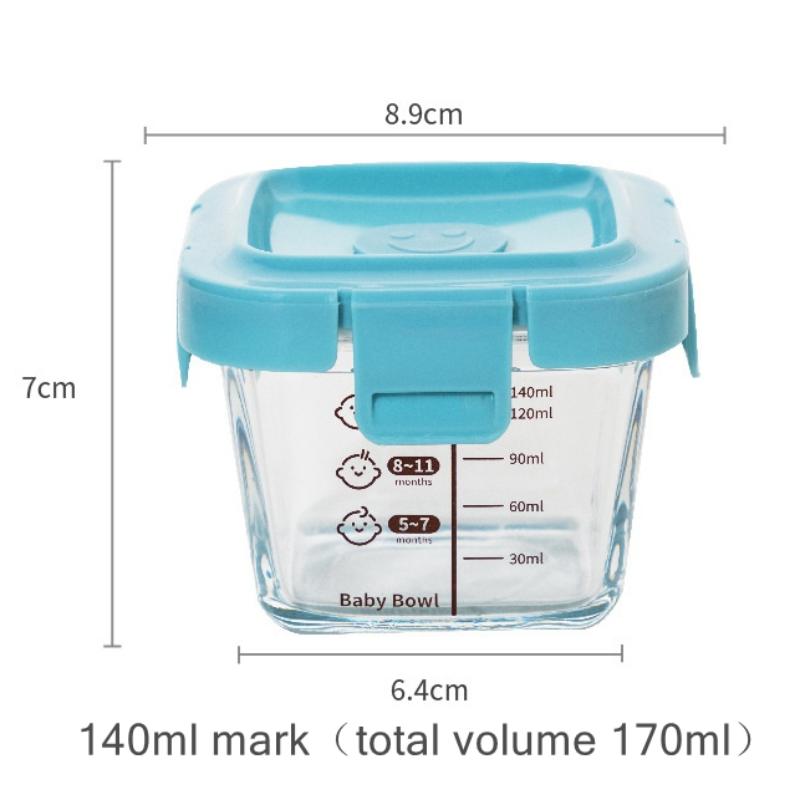 Caja de Almacenamiento Resiste - Baby Food Containers Glass reseña y precio