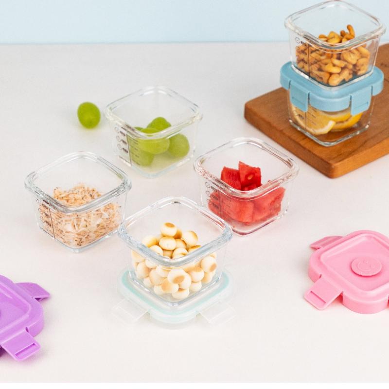 Caja de Almacenamiento Resiste - Baby Food Containers Glass reseña y precio