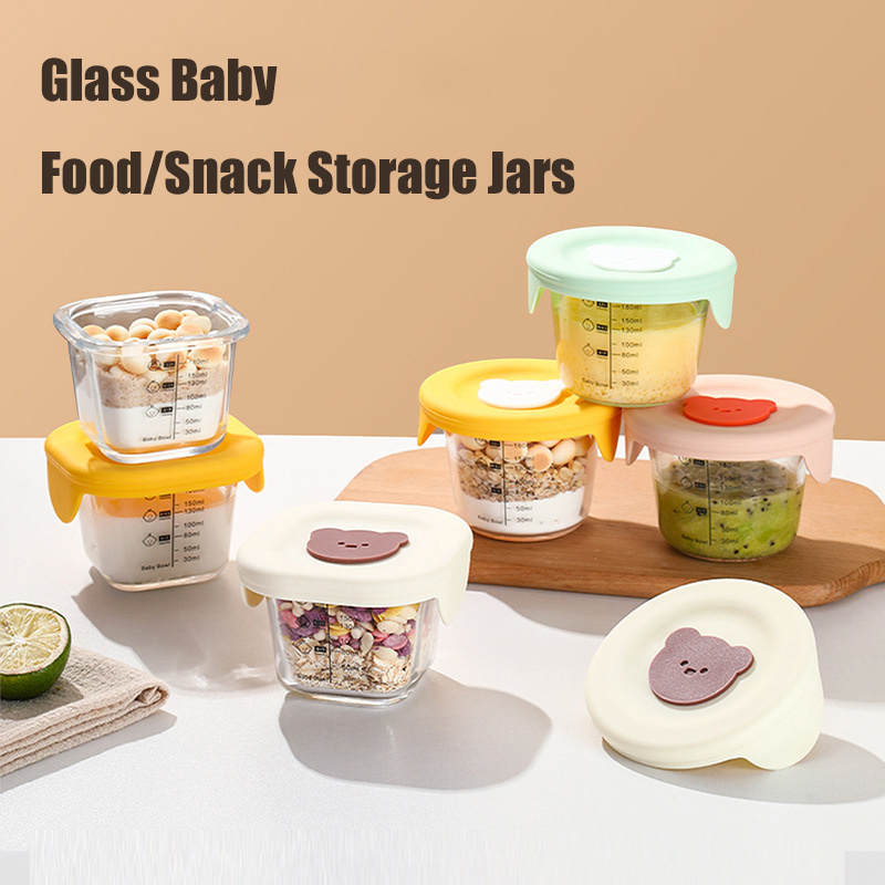 Frascos de almacenamiento de a - Baby Food Containers Glass reseña y precio