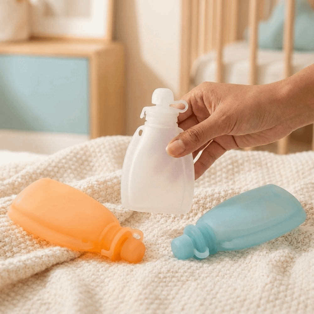 Bolsa para Comida de Bebé sin  - Baby Food Pouches reseña y precio