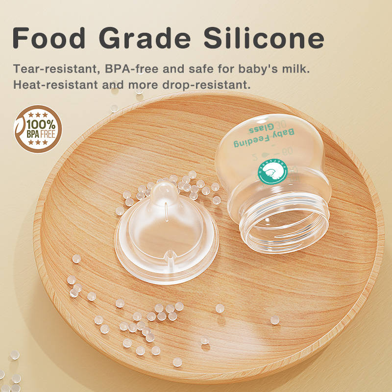 MAMIJOY 1PCS Biberones para Re - Baby Food Containers Glass reseña y precio